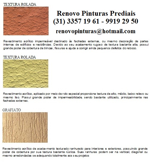 Imagem da galeria: Pintores Prediais Renovo Pinturas (31) 3357 1961