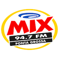 Logo da empresa Rádio Mix FM - 94.7